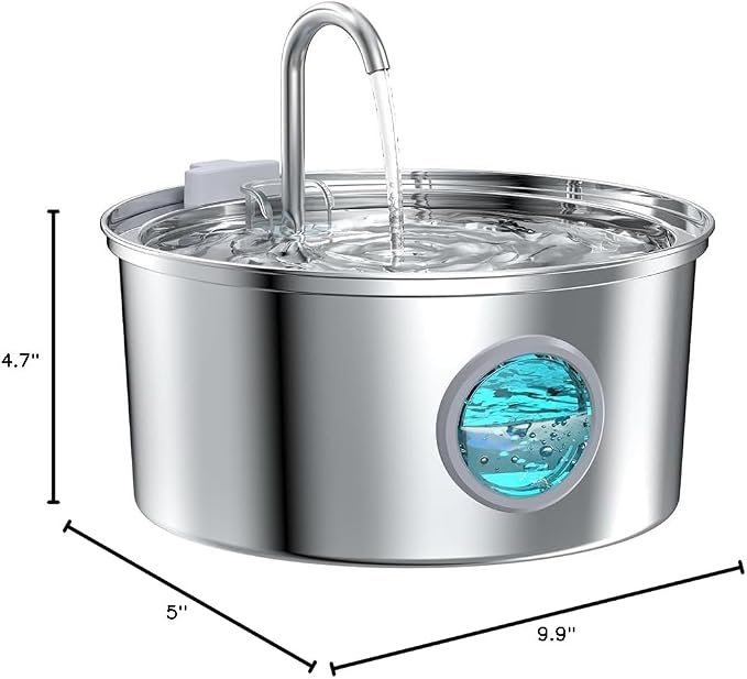 Selene The Doggy Fountain, 3.2L Round Faucet
