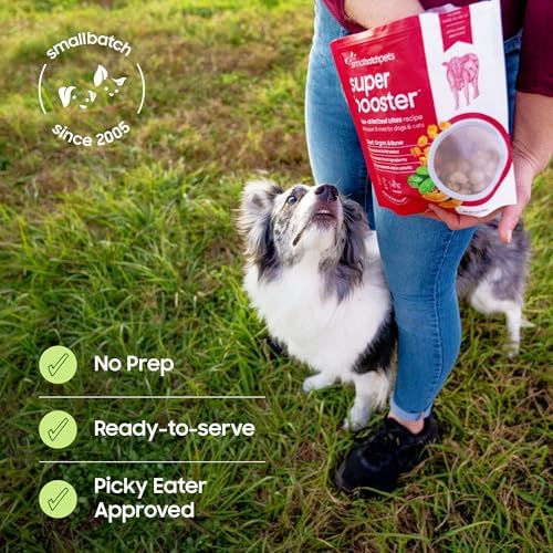 smallbatch Freeze Dried Dog Treat or Topper with Probiotics, Chicken 7oz
