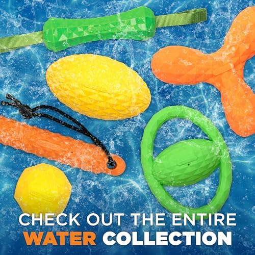 Rope Bumper Dog Toy - Floating Retriever Toy - Green Dog Bumper | Tough Durable Dog Toy, Floats, Training Toy, Indoor Outdoor Use