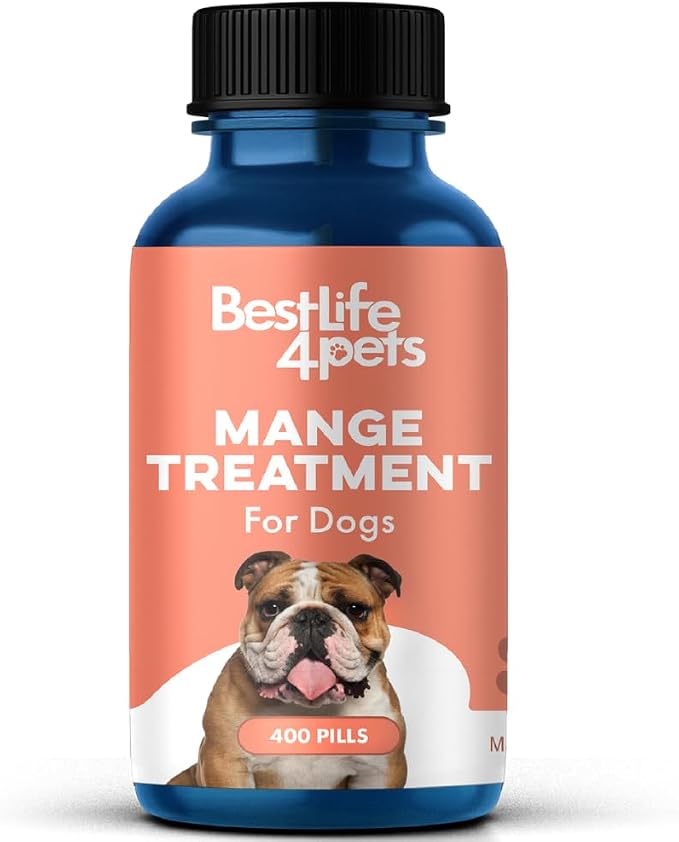 BestLife4Pets Dog Skin & Coat Soothing Formula - 800 Pills