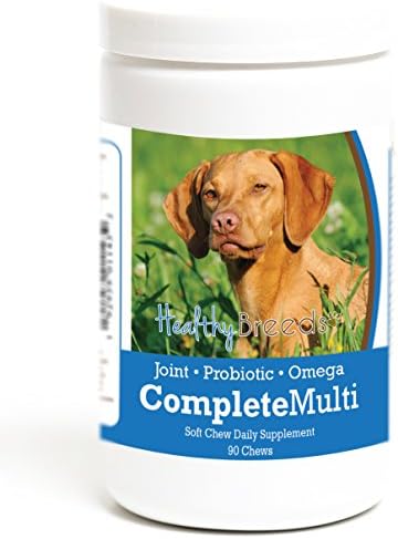 Healthy Breeds Vizsla All in One Multivitamin Soft Chew for Dogs Chicken Flavor 90 Count
