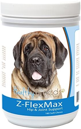 Healthy Breeds Mastiff Z-Flex Max Dog Hip and Joint Support 180 Count