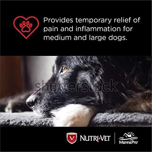 Nutri-Vet Aspirin Chewables for Large Dogs, 75 Count, Pack of 2