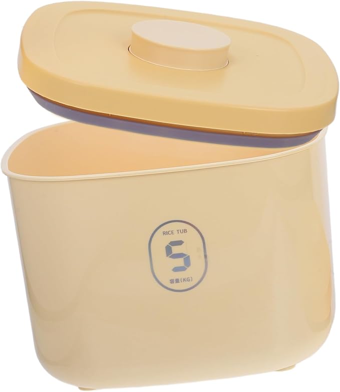 UPKOCH Small Airtight Pet Food Storage Container Vacuum Sealed Dog and Cat Food Bin Plastic Household Snack Keeper for Freshness and Moisture Protection