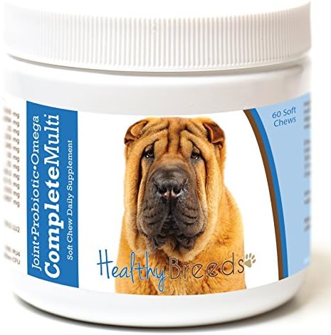 Healthy Breeds Chinese Shar Pei All In One Multivitamin Soft Chew 60 Count