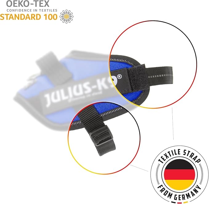Julius-K9, 16IDC-P-MM, IDC Powerharness, Dog Harness, Size: Mini-Mini, Black