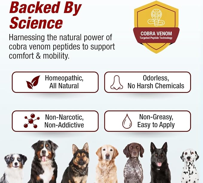 Pet Pain Away All Natural Dog Arthritis Pain Relief, Cat Pain Relief, Dog Pain Relief Anti Inflammatory, Dog Joint Pain Relief, Homeopathic Pain Reliever for Large and Small Dogs and Cats (2 oz)