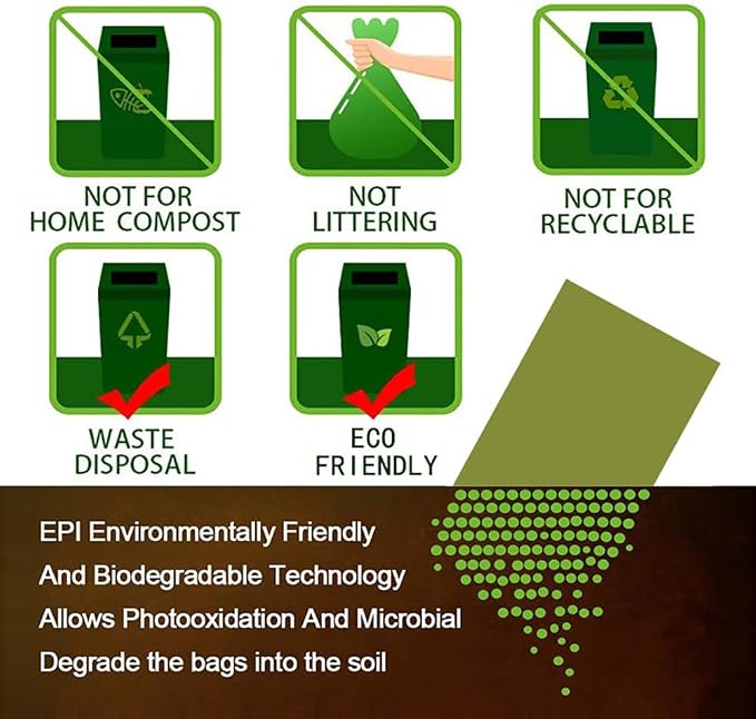 Dog Poop Bags with Dispenser, 150 Count Lavender Scented Poop Bags, Leak Proof and Extra Thick Pet Waste Bags, 13" x 9" Large Thickened leakage, degradable