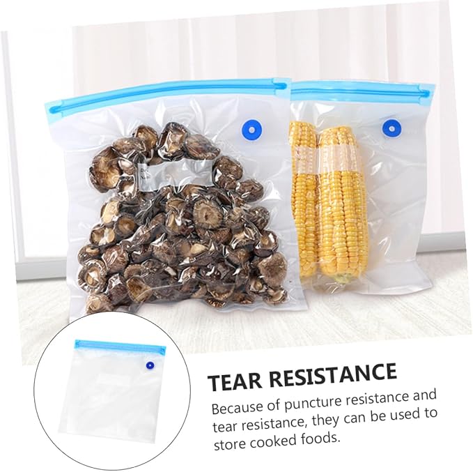 1set Vacuum Food Preservation Bags for Pet Food Household Items Multi-functional Storage for Meat Dried Fruit and More Air-tight Seal for Freshness