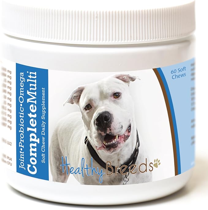 Healthy Breeds Pit Bull All In One Multivitamin Soft Chew 60 Count