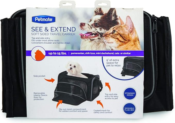Petmate See & Extend Pet Carrier