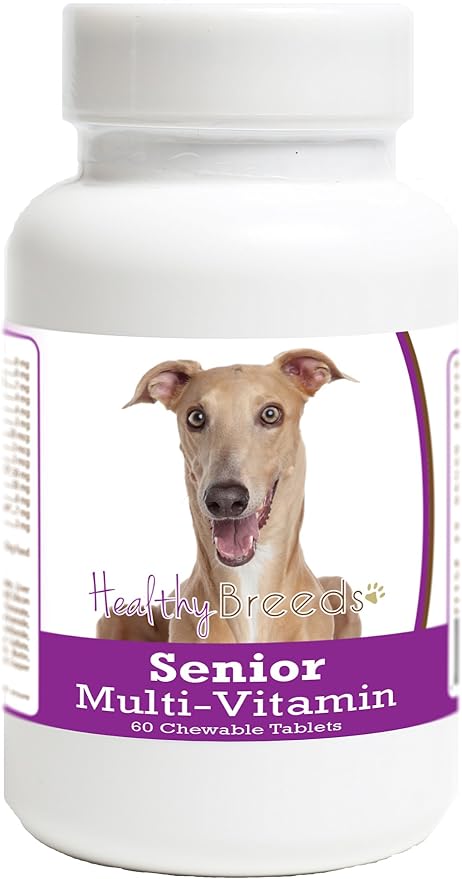 Healthy Breeds Italian Greyhound Senior Dog Multivitamin Tablets 60 Count
