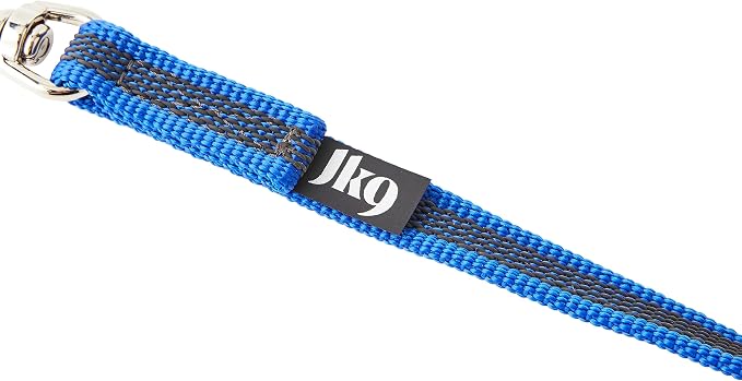 Color & Gray Super-Grip Leash Without Handle, 14 mm x 1 m, Blue-Gray