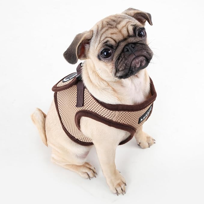 PUPPIA International Harness Soft B Vest, XX-Large, Beige