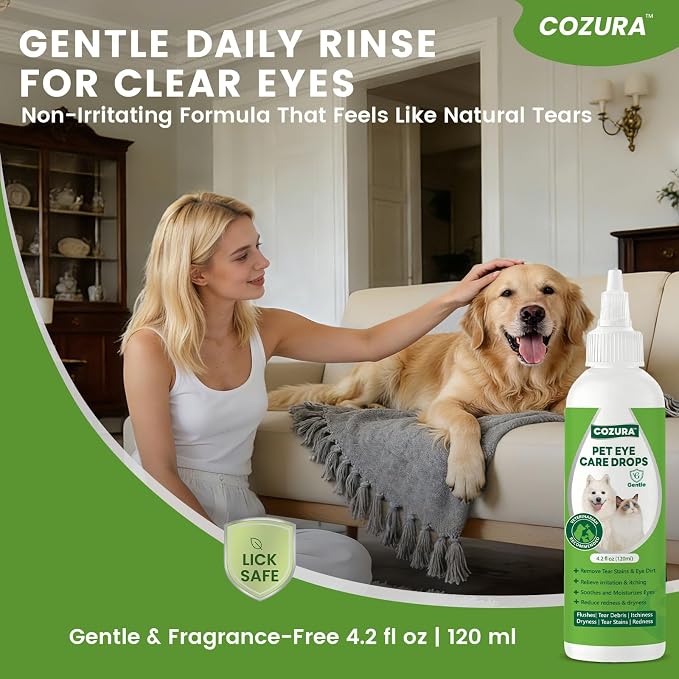 Dog Eye Drops for Allergies & Itching, 4.2 fl oz