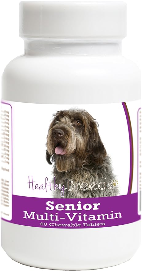 Healthy Breeds Wirehaired Pointing Griffon Senior Dog Multivitamin Tablets 60 Count