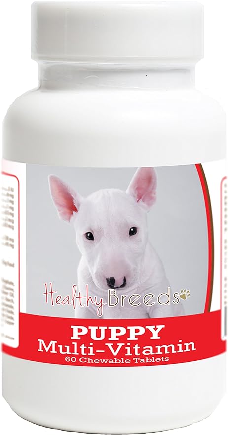Healthy Breeds Bull Terrier Puppy Dog Multivitamin Tablet 60 Count