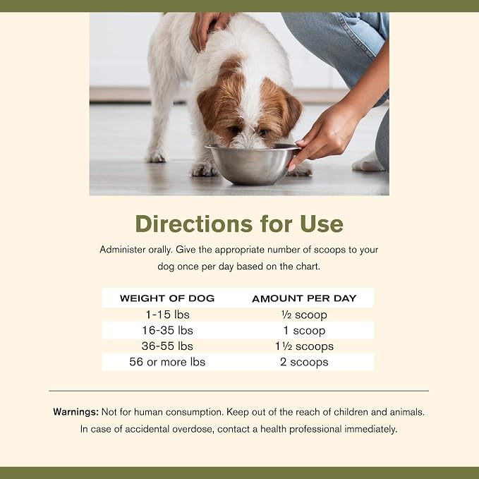 Badlands Ranch Super20 Multi-Benefit Supplement for Dogs, 30 Scoops