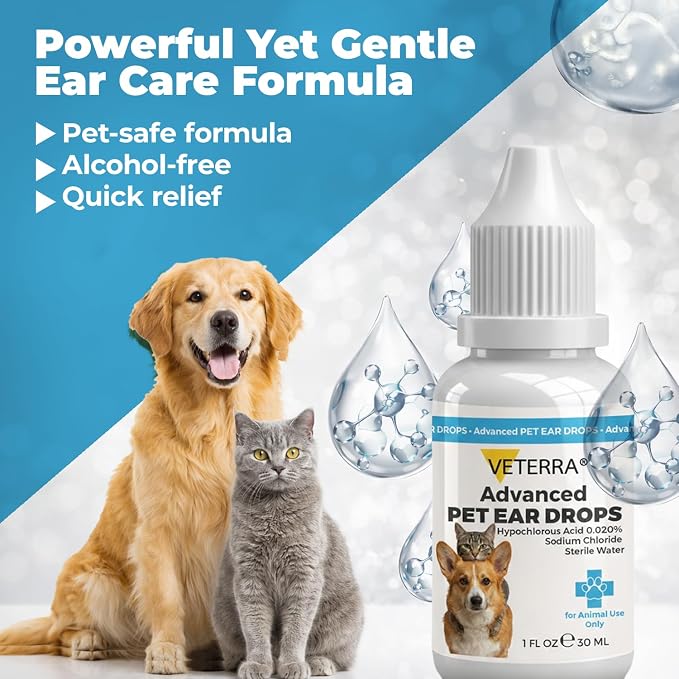Dog and Cat Ear Cleaning Solution, 1oz