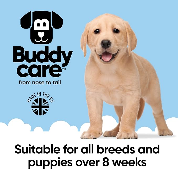 shed Control Dog Shampoo by Buddycare | Dry Skin & Itchy Skin Relief for Smelly Dogs | Deep Cleansing for Dogs Puppy Sensitive Skin | Lemongrass Scented | with Aloe & Vitamin B5 (16.90oz)
