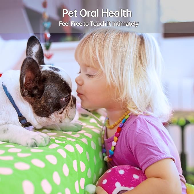 3 Pack Finger Toothbrush Kit for Easy Teeth Cleaning, Double-Finger Toothbrush Dental Care for Puppies, Cats and Small Pets