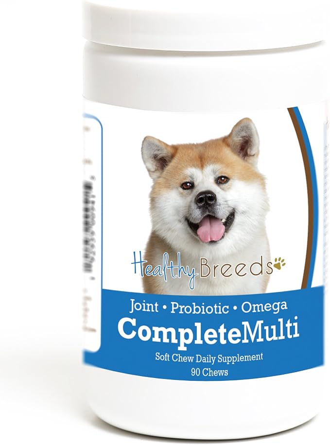 Healthy Breeds Akita All In One Multivitamin Soft Chew 90 Count