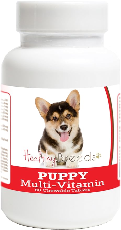 Healthy Breeds Pembroke Welsh Corgi Puppy Dog Multivitamin Tablet 60 Count