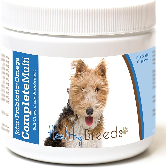 Healthy Breeds Wire Fox Terrier All In One Multivitamin Soft Chew 60 Count