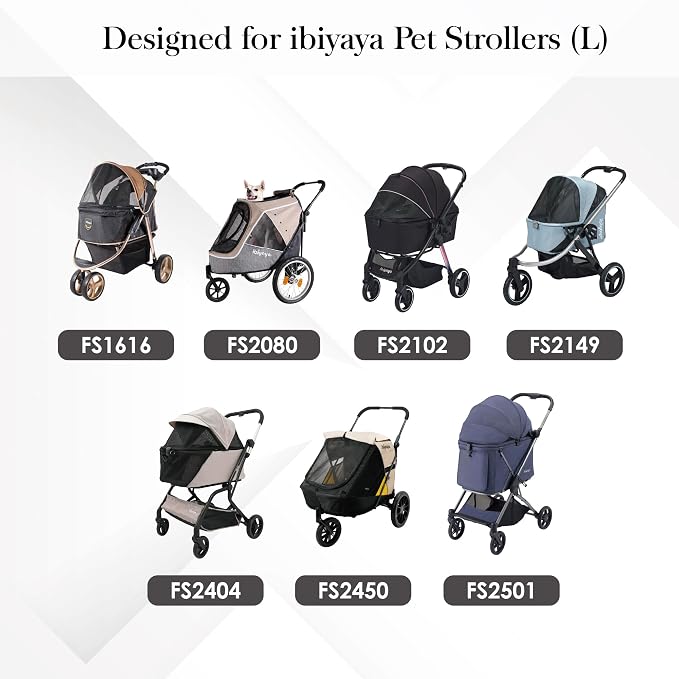 ibiyaya All-Season Pet Stroller Cushion - Thames Green (L)
