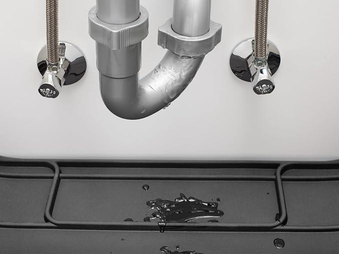 WeatherTech Single High Pet Feeding System w/Plastic Dog/Cat Bowls - 12" High Stand Dark Grey (PSH6412DGDG)