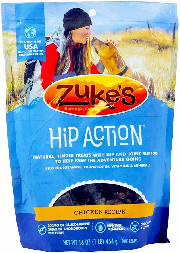 Zuke`s Hip Action Dog Treat Chicken 1lb