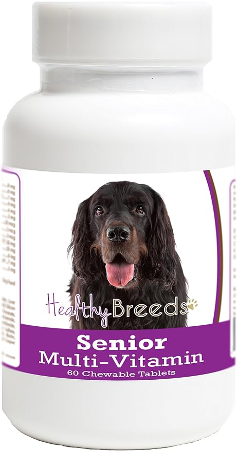 Healthy Breeds Gordon Setter Senior Dog Multivitamin Tablets 60 Count