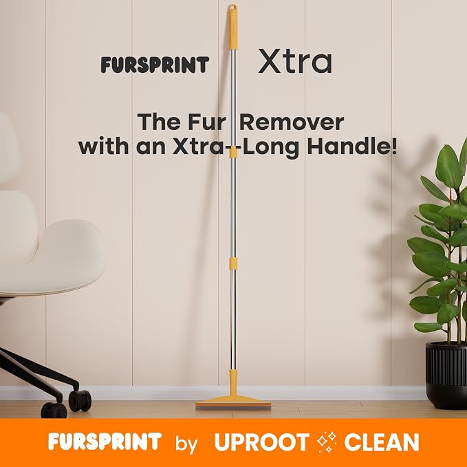 Carpet Rake for Pet Hair Removal, Metal, Xtra