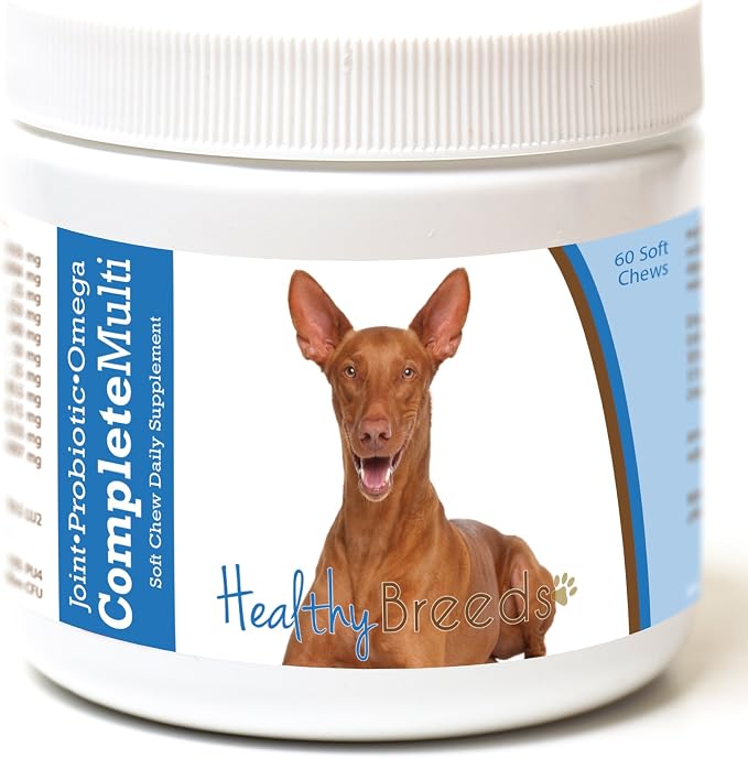 Healthy Breeds Pharaoh Hound All In One Multivitamin Soft Chew 60 Count