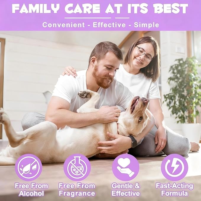 Dog Ear Cleaner Solution, Vet-Recommended, 4 fl oz