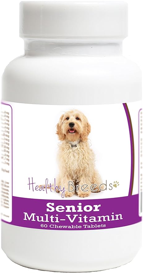 Healthy Breeds Cockapoo Senior Dog Multivitamin Tablets 60 Count