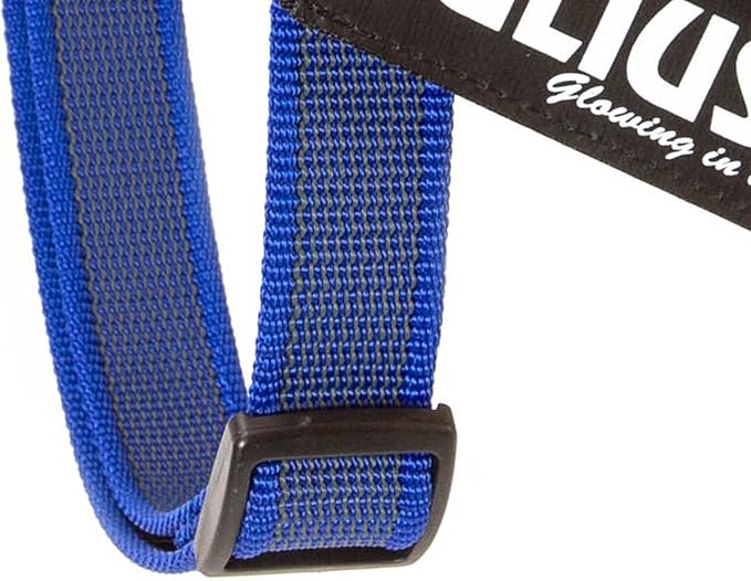 IDC Color & Gray Belt Harness, Size: S/Mini, Blue-Gray