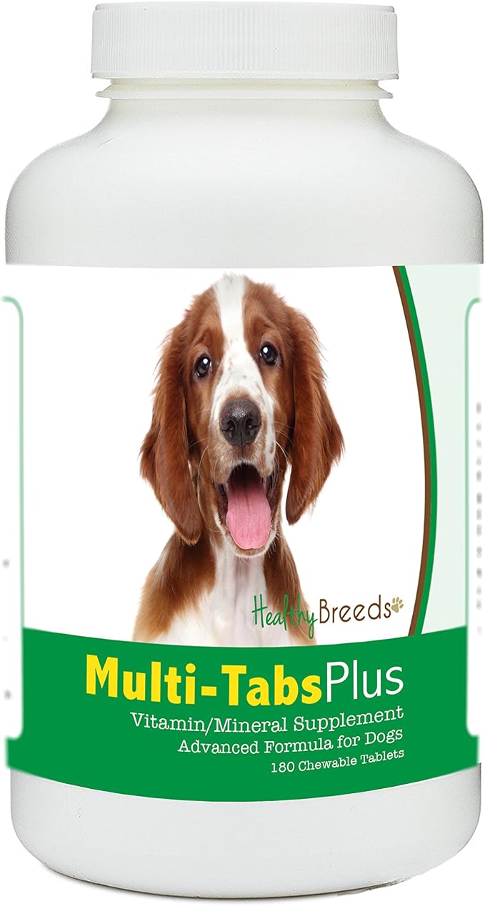 Healthy Breeds Welsh Springer Spaniel Multi-Tabs Plus Chewable Tablets 180 Count