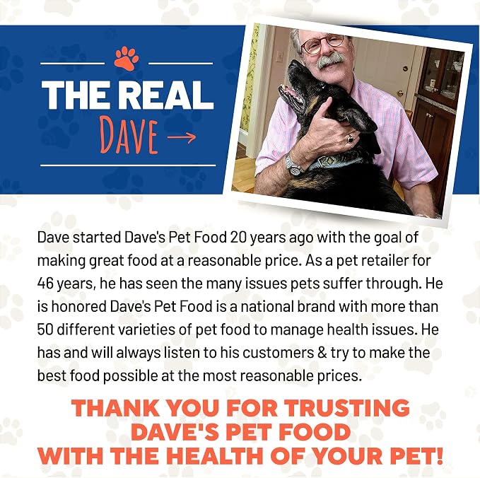 Dave's Pet Food Bland Diet Dog Food, Chicken & Rice, 5.5 oz, 24 pk