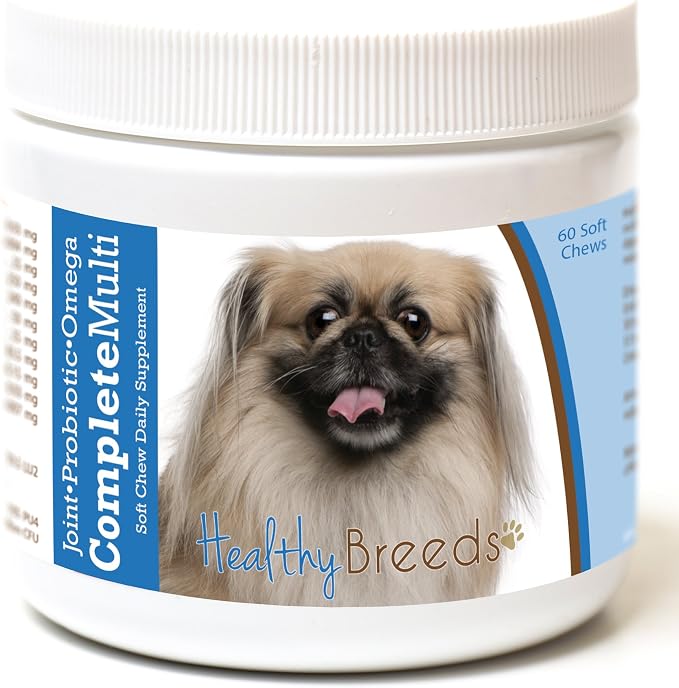Healthy Breeds Pekingese All In One Multivitamin Soft Chew 60 Count