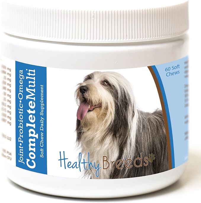 Healthy Breeds Bearded Collie All In One Multivitamin Soft Chew 60 Count