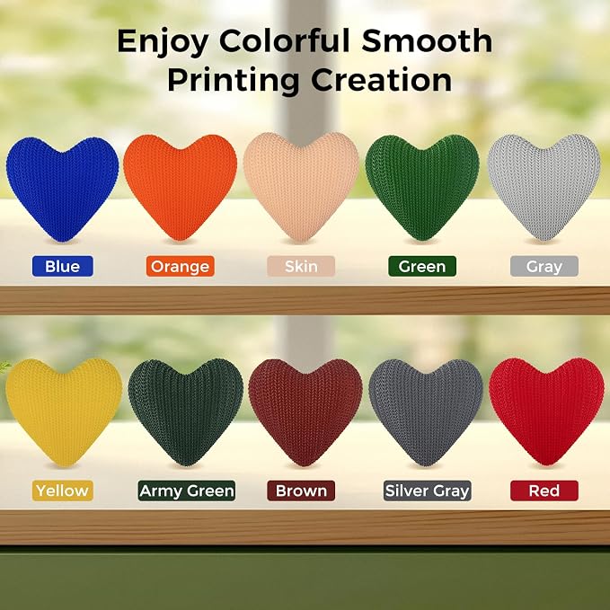 Sovol 3D Printer PETG Filament 1.75mm 1KG (2.2lbs), High Precision, Strong Toughness, Wiring Tightness, Dimensional Accuracy +/- 0.03 mm, 3D Printing PETG Filaments, Silver Gray