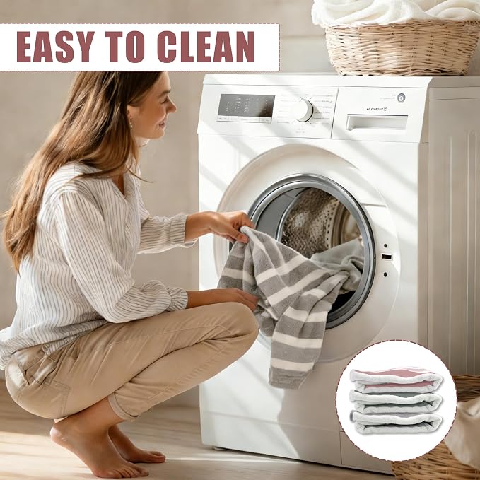 Fast Drying Dog Bath Robe, Super Absorbent Stripes Dogs Towel, Adjustable Warm Keeping Pet Puppy Bath Supplies (Red, L)