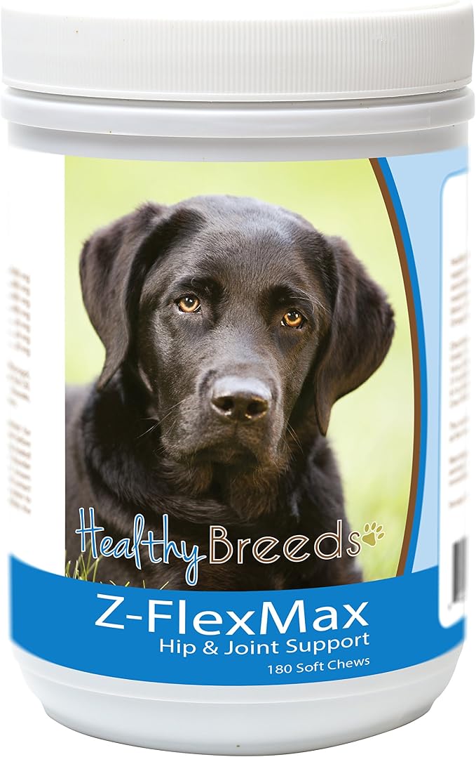 Healthy Breeds Labrador Retriever Z-Flex Max Dog Hip and Joint Support 180 Count