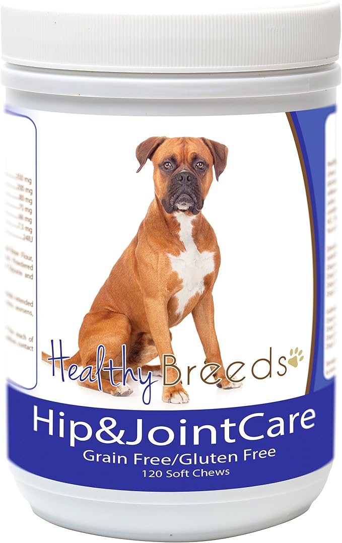 Healthy Breeds Boxer Hip and Joint Care 120 Count