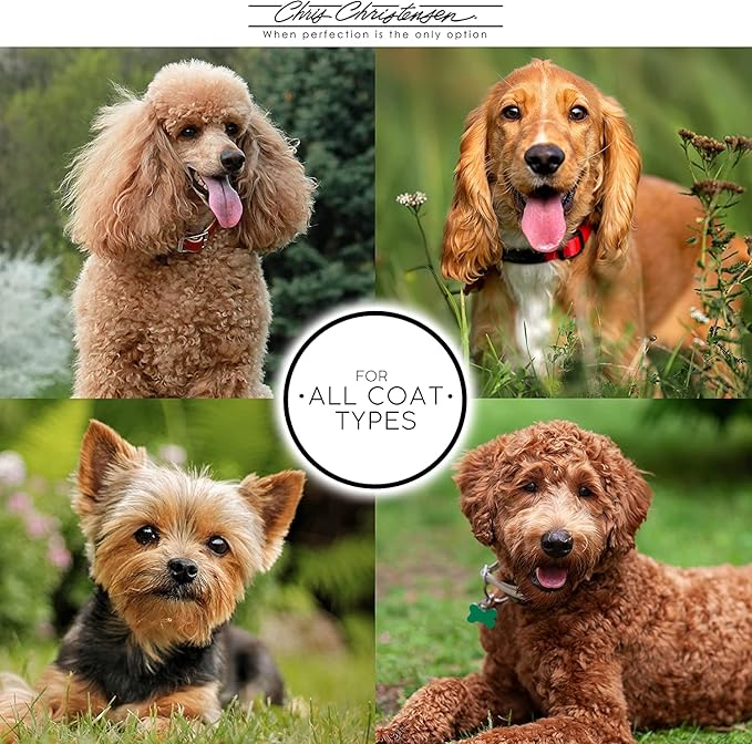 Chris Christensen Spectrum One Dog Conditioner, Coarse and Rough Coat, Groom Like a Professional, Repairs and Protects, Maintains Inner Cortex Hydration, Made in the USA, 16 oz