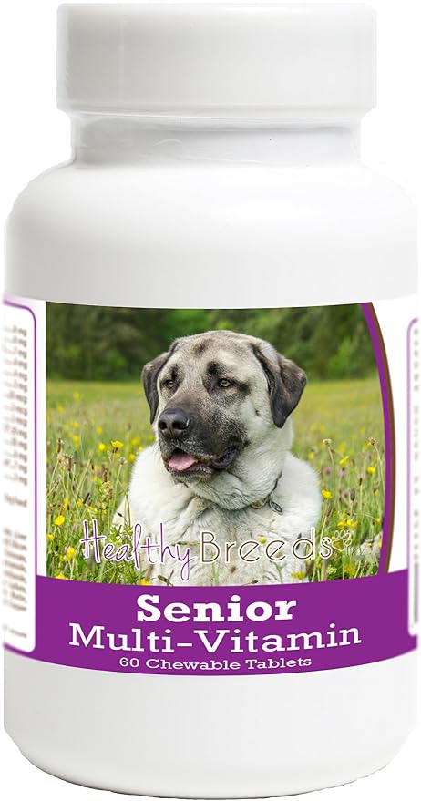 Healthy Breeds Anatolian Shepherd Dog Senior Dog Multivitamin Tablets 60 Count