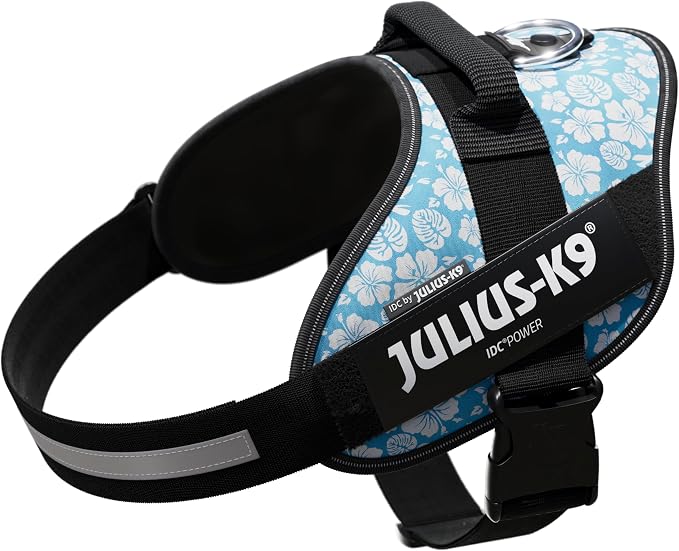 Julius-K9, IDC Powerharness, Dog Harness, Size: XL/2, Aloha Sky Blue
