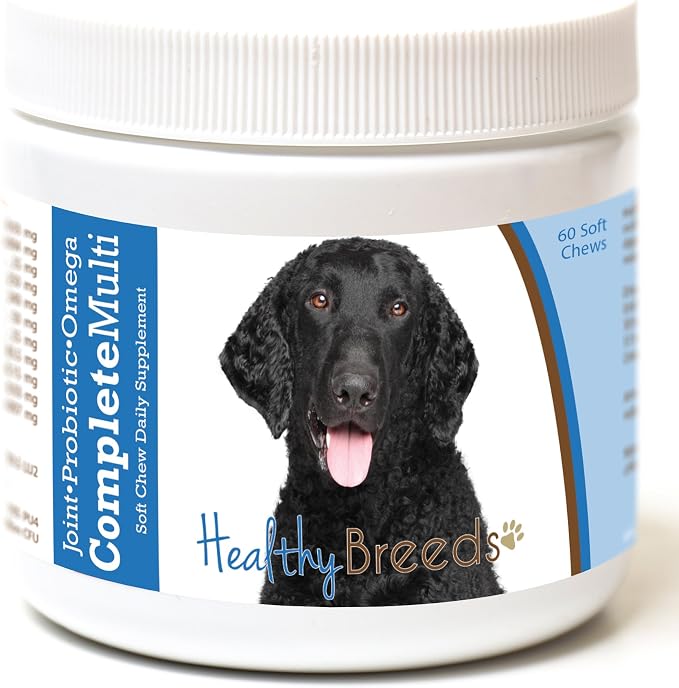 Healthy Breeds Curly-Coated Retriever All In One Multivitamin Soft Chew 60 Count