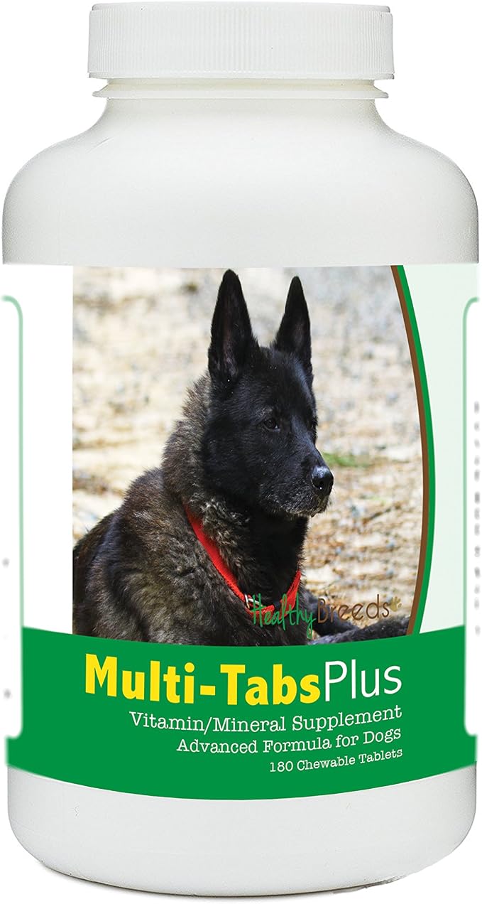 Healthy Breeds Norwegian Elkhound Multi-Tabs Plus Chewable Tablets 180 Count